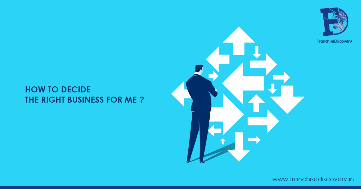 How to decide the right business for me?