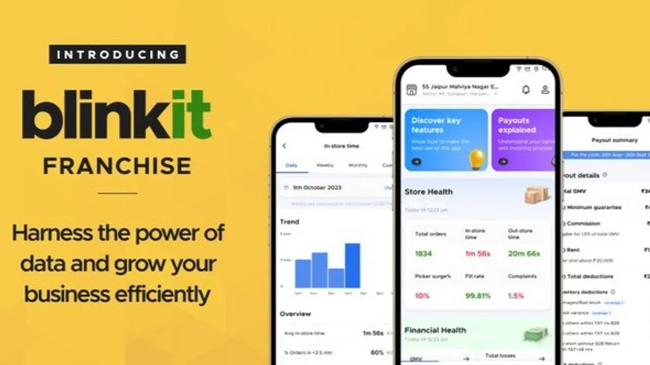 Blinkit launches Franchise App to help franchise owners